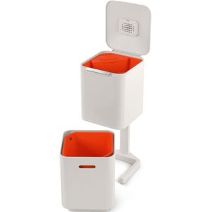 Joseph Joseph Intelligent Waste Prullenbak Totem Compact Recycler Stone