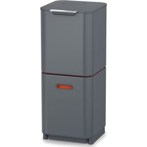 Joseph Joseph - Afvalemmer Totem Compact - 40 Liter - Grijs