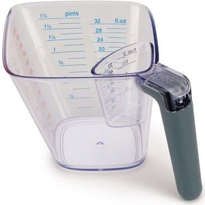 Joseph Joseph Align Maatbeker Set van 2 Stuks - Transparant