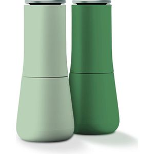Pfeffer- und Salzmühle Joseph Joseph Milltop Editions Salbeigrün (2er Set)