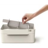 Joseph Joseph - Viva Make-up Organizer - Beige - Kunststof - Met Verwijderbare Spiegel