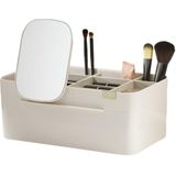 Joseph Joseph - Viva Make-up Organizer - Beige - Kunststof - Met Verwijderbare Spiegel