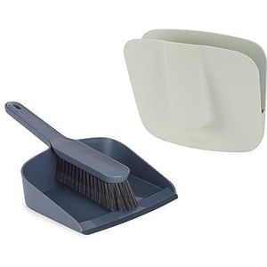 Joseph Joseph - CleanStore - Handveger en Blik - Blauw - Polypropeen