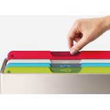 Joseph Joseph Folio Snijplank Snijplankenset Small 31.8 x 7.5 x 22 Set van 4 Stuks Kunststof Grijs