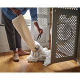 Joseph Joseph Tota Wasmand - Met verdeelvakken - 56 x 39.5 x 71 CM, 2 x 45 liter - Kunststof - Beige