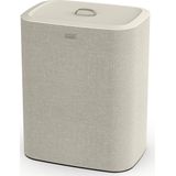Joseph Joseph Tota Wasmand - Met verdeelvakken - 56 x 39.5 x 71 CM, 2 x 45 liter - Kunststof - Beige