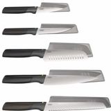 Messenset - Roestvrijstaal - 6 Stuks