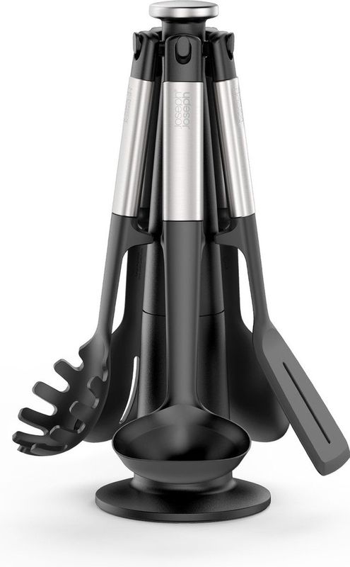 Joseph Joseph Kochbesteck-Set Elevate Silicone/Steel Carousel (Set, 6-tlg), BPA-frei