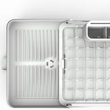 Joseph Joseph - Extended Steel Afdruiprek - Polypropyleen - Beige