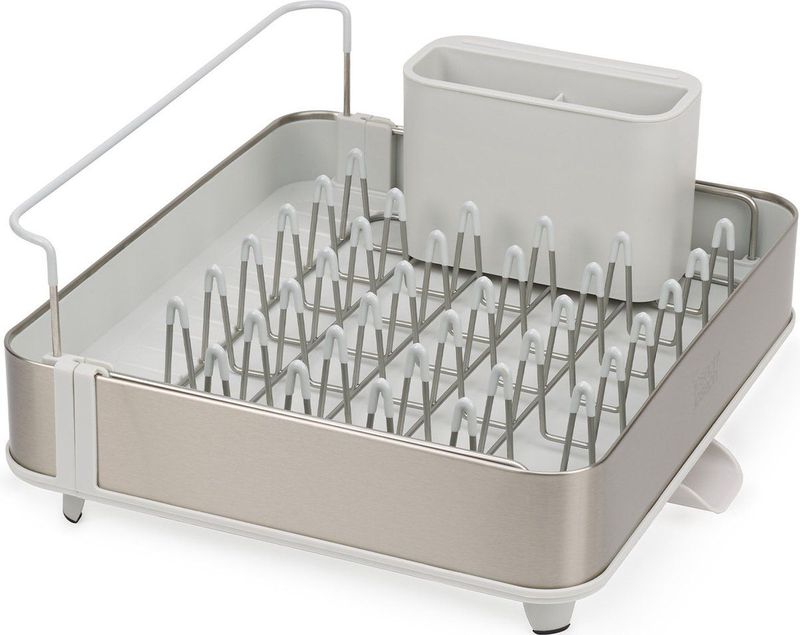 Joseph Joseph - Extended Steel Afdruiprek - Polypropyleen - Beige