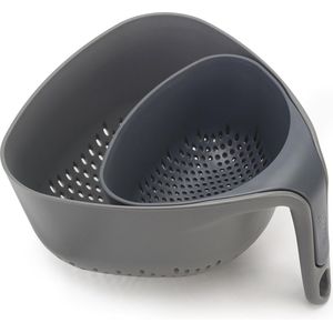 Joseph Joseph Vergiet Driehoek - 22.1x23.5x13.3 cm - Set van 2 Stuks - Grijs