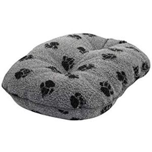 Danish Design Fleece Grijs Paw Gewatteerde Matras 21"" - 53cm