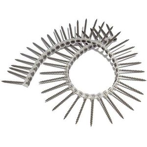 ForgeFix - Grove Draad Verzamelde Gipsplaatschroeven - Zwart Fosfaat - 3,9 x 35 mm - Doos 1000