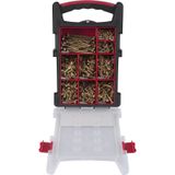 Schroeven - Diverse Maten - Inclusief Bits - 1000 Stuks