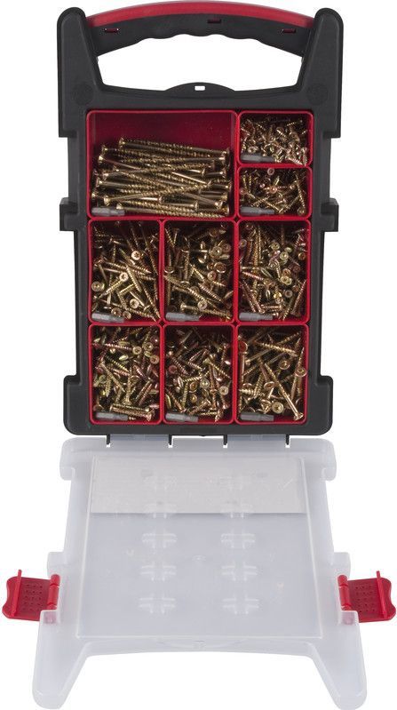 Schroeven - Diverse Maten - Inclusief Bits - 1000 Stuks