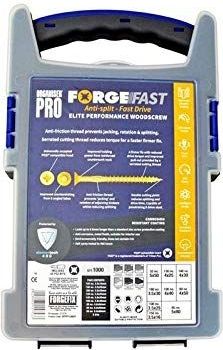 Forgefast - Universele Schroeven - Platkop - 1000-delig