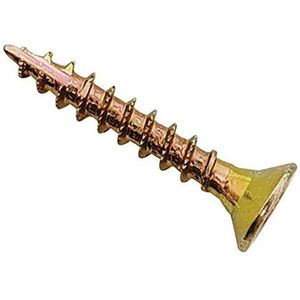 Spectre Advanced Multifunctionele Houtschroeven | 3.5 x 16mm | Zink Geel Gepassiveerd | Doos 200
