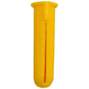 Muurpluggen Geel 5mm (100 Stuks)
