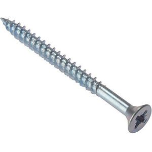 Forgefix CSK1128Z verzonken hoofd algemeen doel Pozi schroef - verzinkt