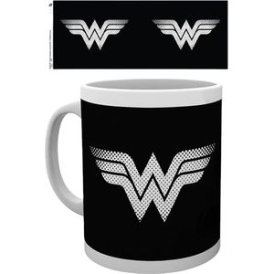 DC Comics Wonder Woman Monotone Logo - Mok