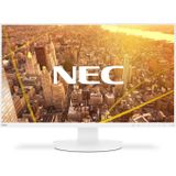 NEC MultiSync EA271F - LED-monitor - 27 - 1920 x 1080 Full HD (1080p) - AH-IPS - 250 cd/m² - 1000:1 - 6 ms - HDMI, DVI-D, VGA, DisplayPort - luidsprekers - wit