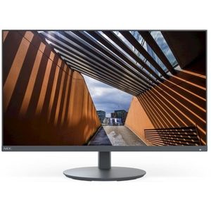 NEC MultiSync E244F - LED-monitor - 24"" - 1920 x 1080 Full HD (1080p) @ 60 Hz - VA - 250 cd/m² - 3000:1 - 6 ms - HDMI, VGA, DisplayPort - luidsprekers - zwart