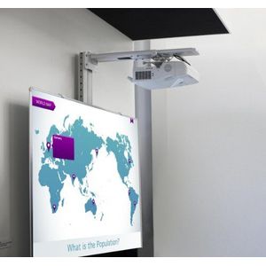 NEC UM330Xi Projector + Wall Mount + 78 inch Whiteb