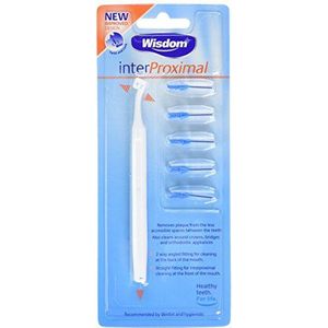 Wisdom Interproximale tandenborstel, Pack van 6