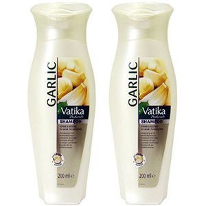 Vatika Naturals - Garlic Shampoo – 200 ml (2 stuks) van Vatika