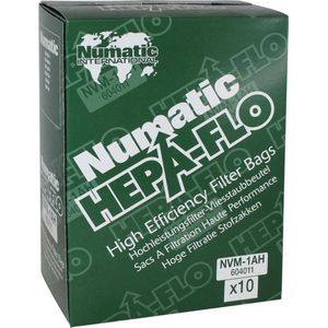 Numatic NVM-1AH HEPA stofzuigerzakken - 6 liter - 10 stuks