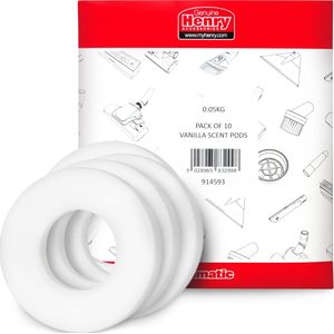 Numatic geurcapsules vanille - 10 stuks - geschikt voor Henry en Hetty Quick steelstofzuigers - Vanilla Scent Pods