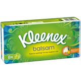 Kleenex - Balsam Pocket Tissues - 8 Stuks - Zacht en Verzorgend