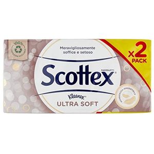 Kleenex Ultra Soft zakdoeken, 2 dozen met 80 stuks