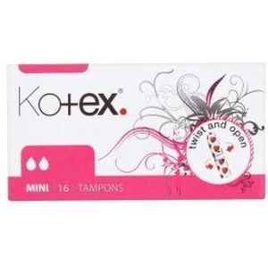 Kotex - Tampons Mini - Tampons - 16 st