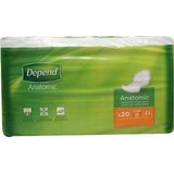 Depend - Anatomic Super Plus - Inlegverband - 20 stuks