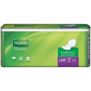 Depend - Anatomic Super Plus - Inlegverband - 20 stuks