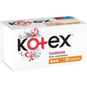 Kotex - Tampons Normal - Tampons - 32 Stuks