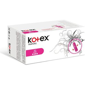 Kotex - Tampons Super - Tampons - 32 Stuk