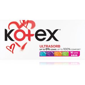 Kotex Ultra Sorb Super tampons 16 st