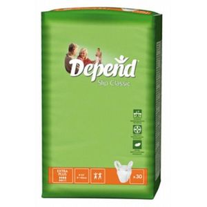 Depend - Slip Classic Extra Plus - Incontinentie Slips - Zeer Absorberend
