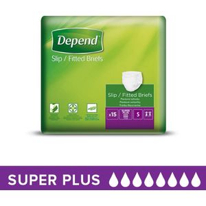 Depend Slip Super Plus Small 15 stuks