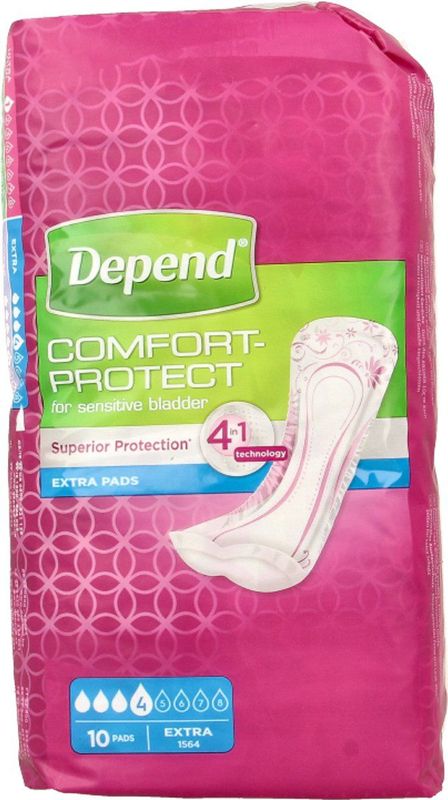 Depend - Pads Extra - Inlegverband - 10 stuks
