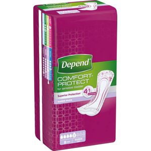 Depend - SuperDepend Pads - Inlegverband - Wit - Zachte Materialen