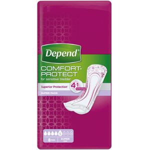 Depend - SuperDepend Pads - Inlegverband - Wit - Zachte Materialen