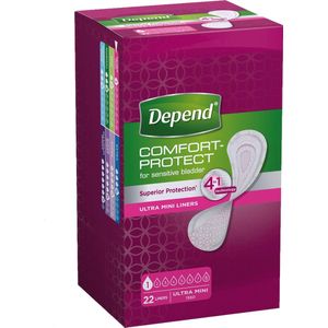 Depend Liner Ultra Mini 22 stuks