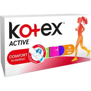 Kotex - Active Normal - Tampons - 16 Stuks