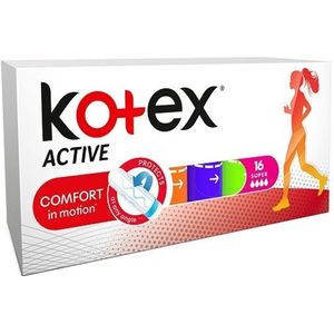 Kotex - Active Super - Tampons - 16 st