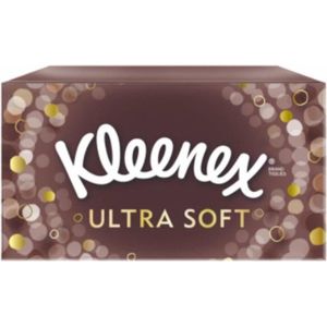 Kleenex - Ultra Soft - Zakdoeken - Wit - 74 Vellen