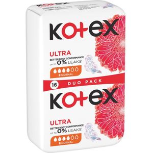 Kotex Ultra Comfort Normal maandverband 16 st