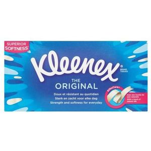 Kleenex The ORIGINAL Boks Lommetørklæde 3lags  80 stk.